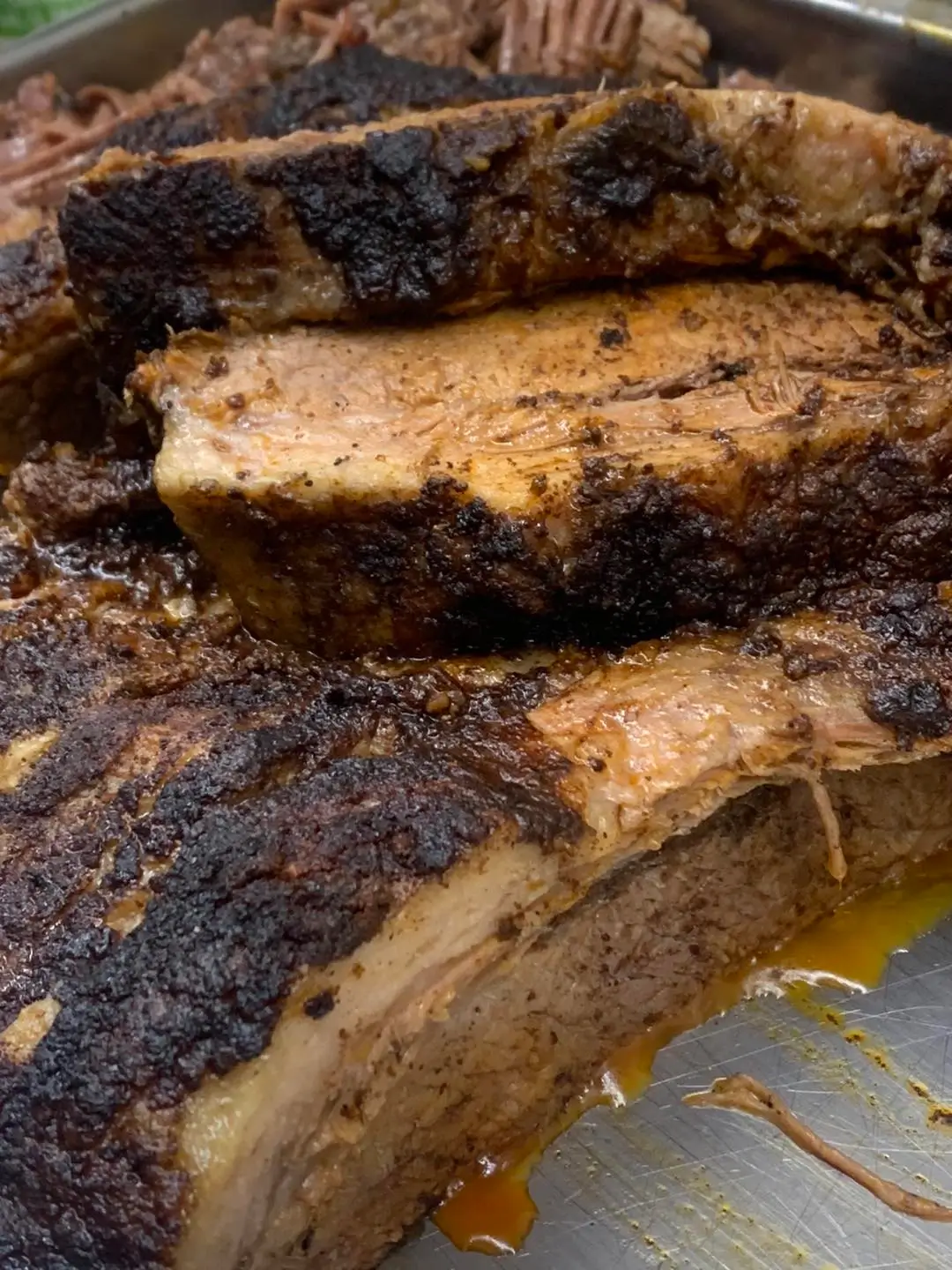 Fall-off-the-bone smoked baby back ribs